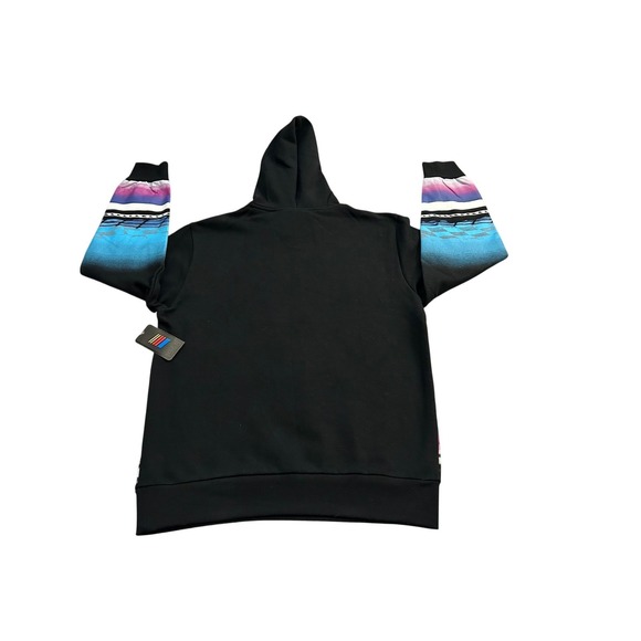 NASCAR Dale Earnhardt Jr Budweiser Hoodie Black Racing Sweatshirt Mens M NEW - Picture 2 of 8